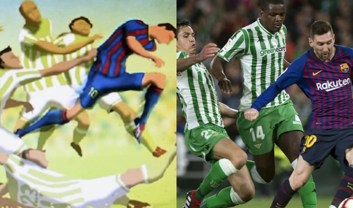 ¿La mano de Dios? El dibujo de un bangladesí sobre Messi que se hizo realidad