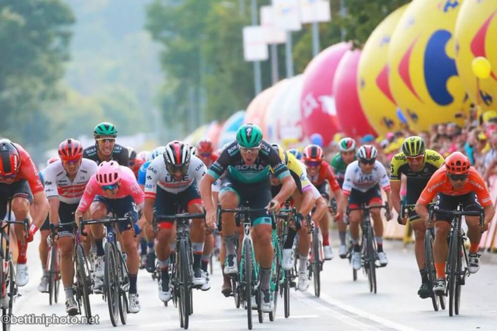 Fernando Gaviria volvió a quedar segundo en el Tour de Polonia
