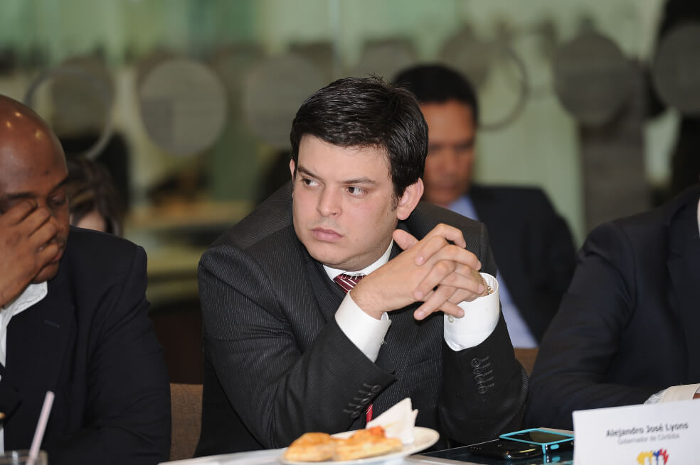Alejandro Lyons, exgobernador de Córdoba, fue capturado en EE. UU. con fines de extradición