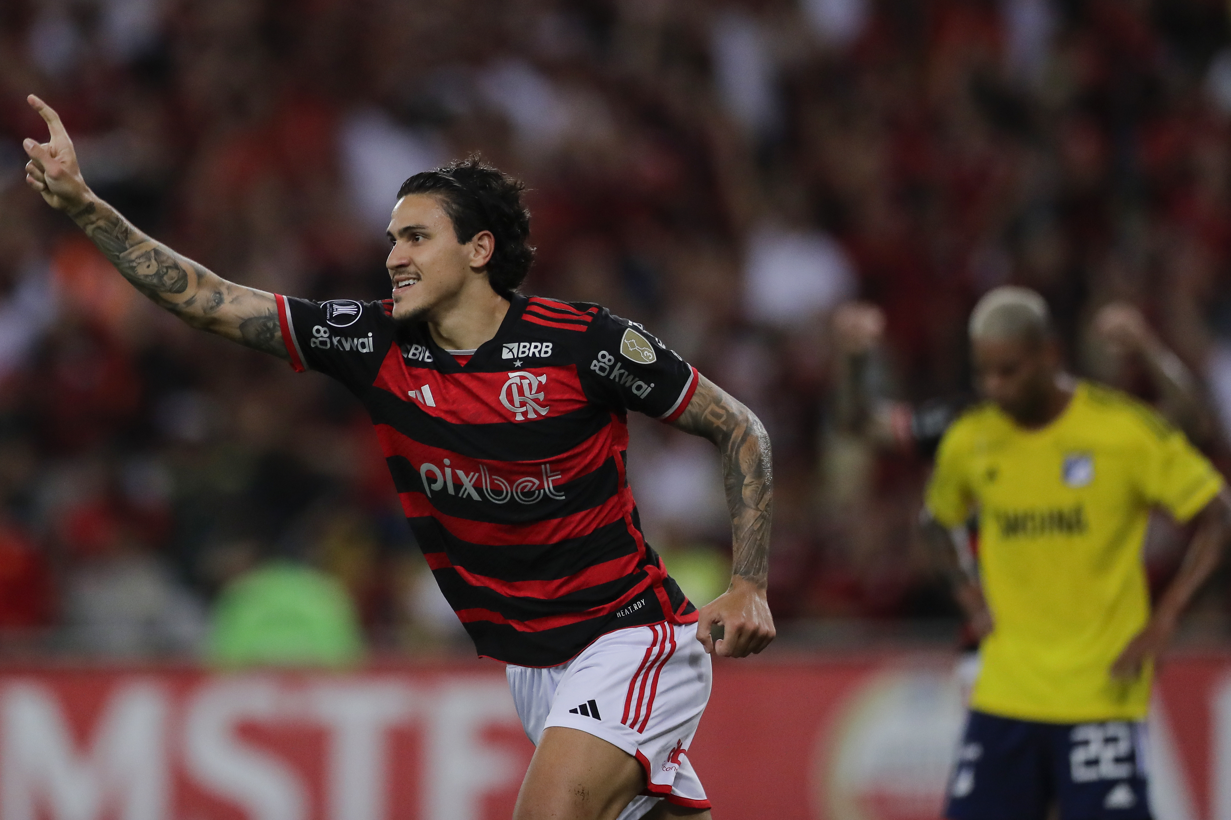 Noche para el olvido: Millonarios cayó goleado ante Flamengo en el Maracaná