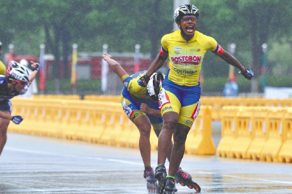 Colombia, campeón mundial de patinaje