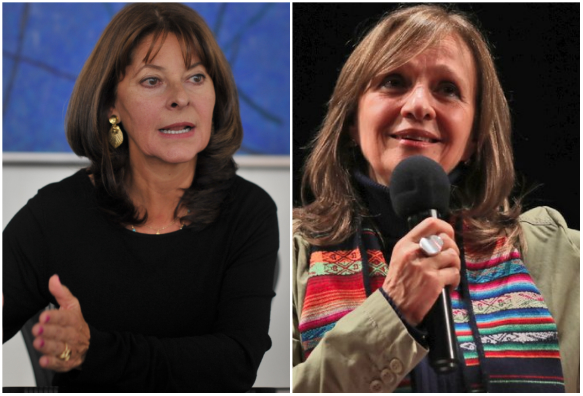Duro cruce entre Marta Lucía Ramírez y Ángela Robledo por apoyos políticos de Iván Duque