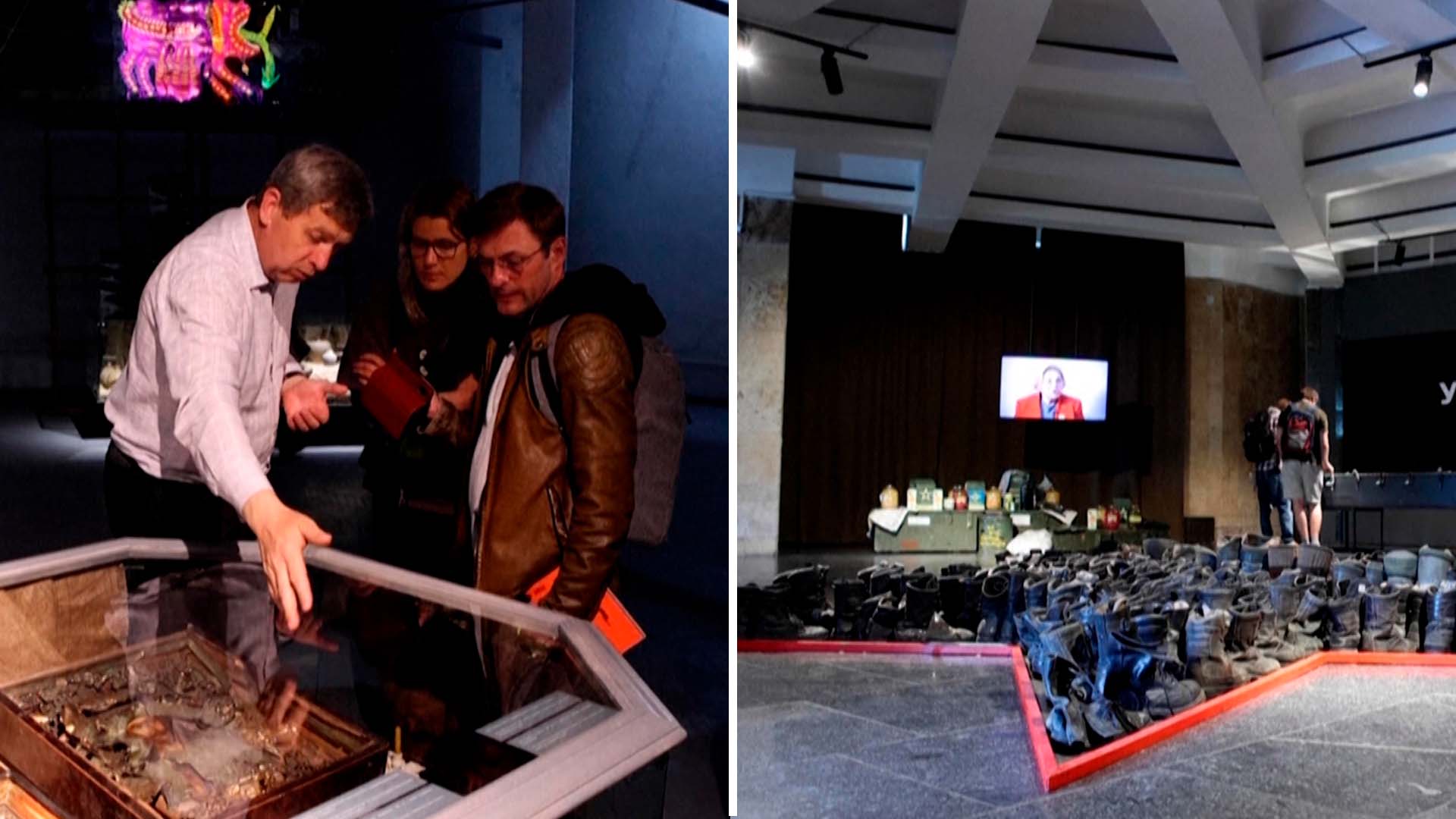 La guerra en Ucrania es documentada en un museo en tiempo real