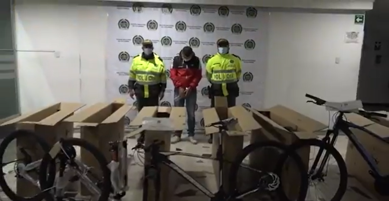 Recuperan siete bicicletas hurtadas en el sur de Bogotá