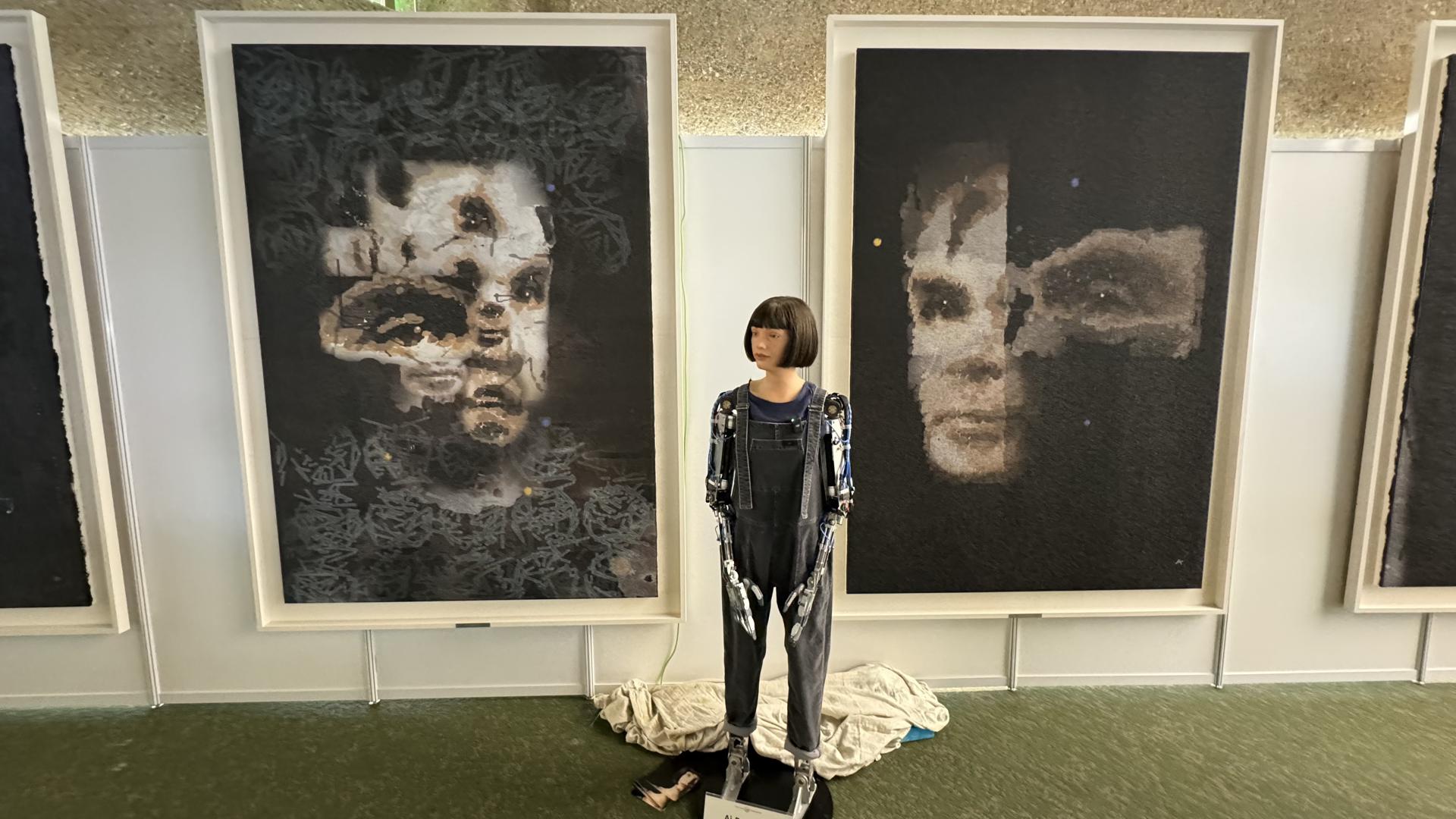 El experimento con robots que podría cambiar nuestra concepción del arte