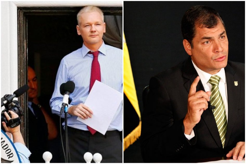 Correa reitera respaldo a Julian Assange
