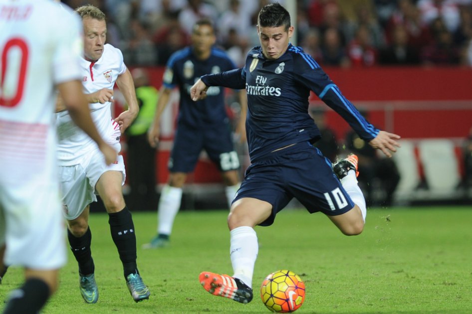 James reaparece en el Real Madrid con gol
