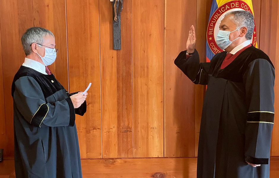 Magistrado Luis Antonio Hernández Barbosa, nuevo presidente de la Corte Suprema de Justicia