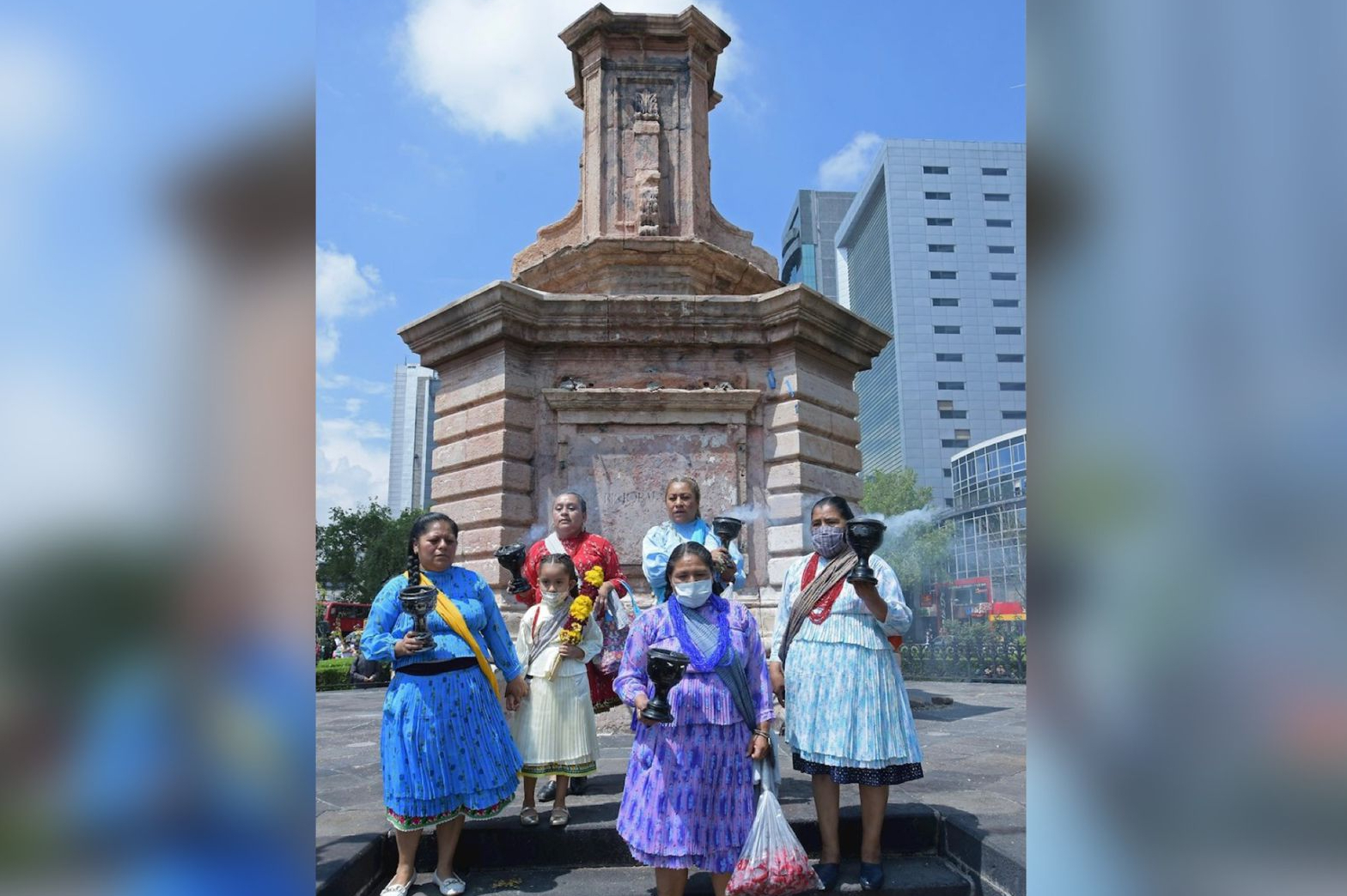 Reemplazarán estatua de Cristóbal Colón por escultura de mujer indígena en México