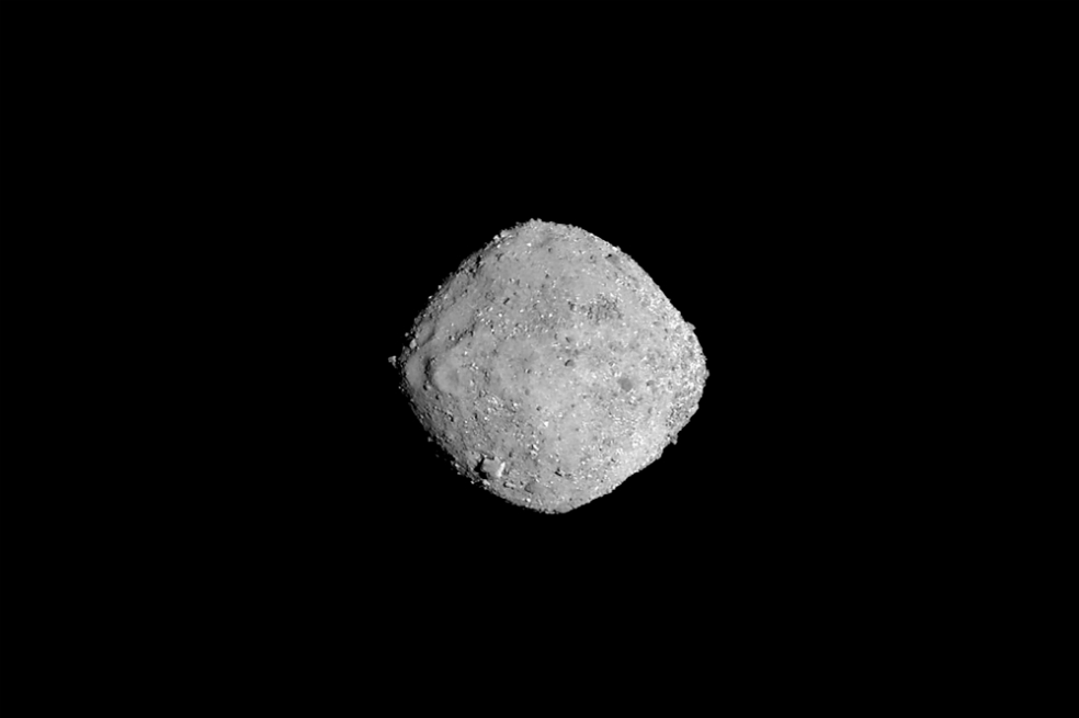 La Nasa descubre agua en el asteroide Bennu