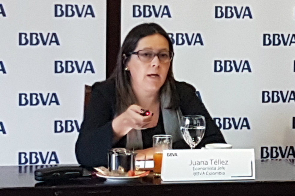 La economía colombiana crecerá un 1,5% en 2017, sostiene el español BBVA