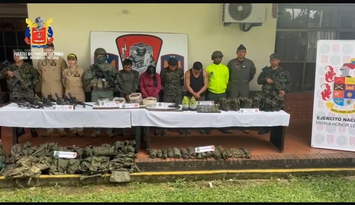 Capturan a cinco disidentes de los Comandos de la Frontera en Putumayo