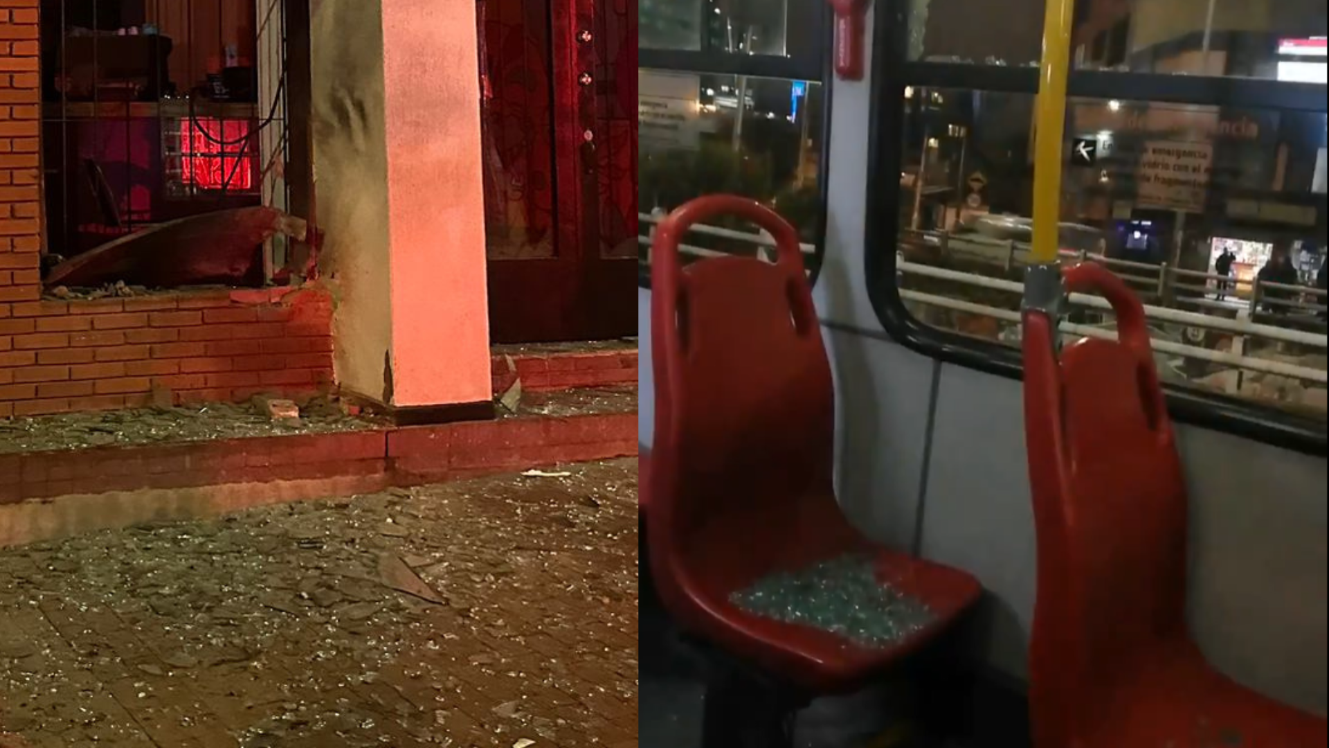 Pasajeros de un SITP pasaron un susto por cuenta de explosión cerca del INPEC