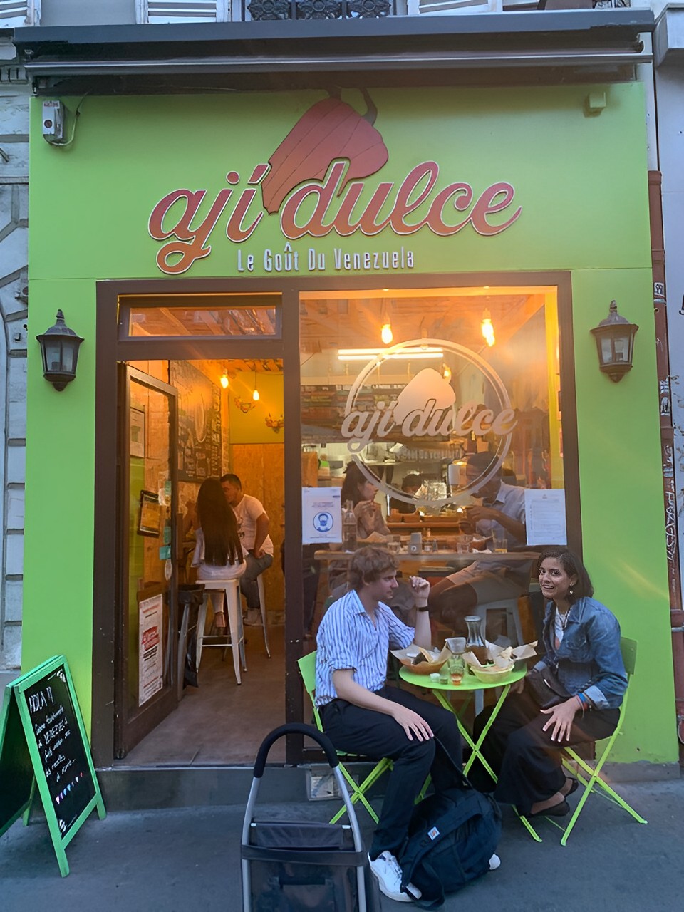 El restaurante Ají Dulce - Le goût du Venezuela en París.