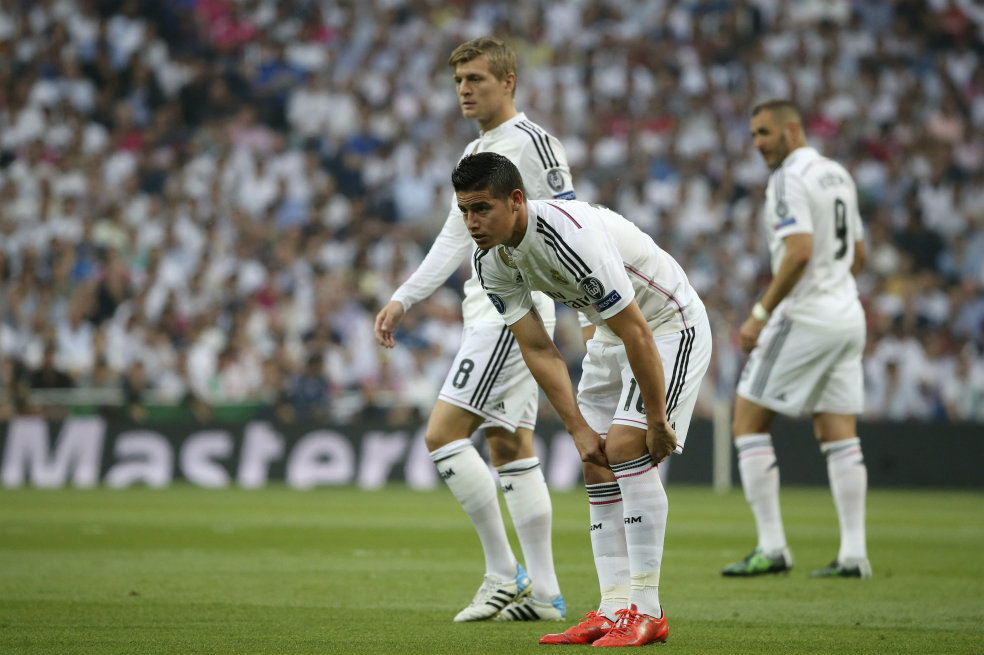 James se quedó sin Champions