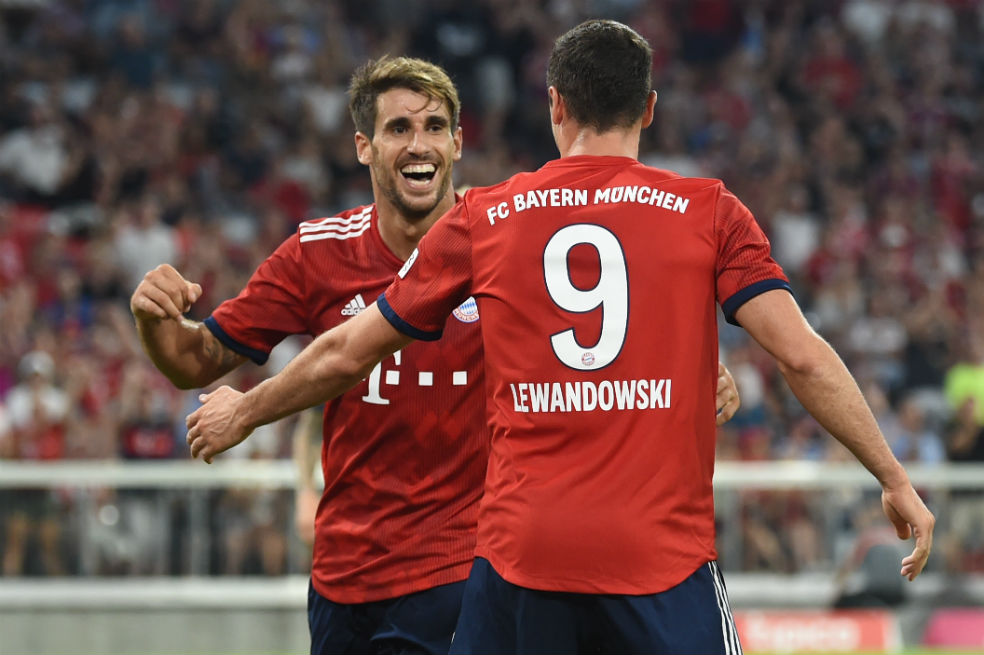 Sin James, el Bayern venció al Manchester United