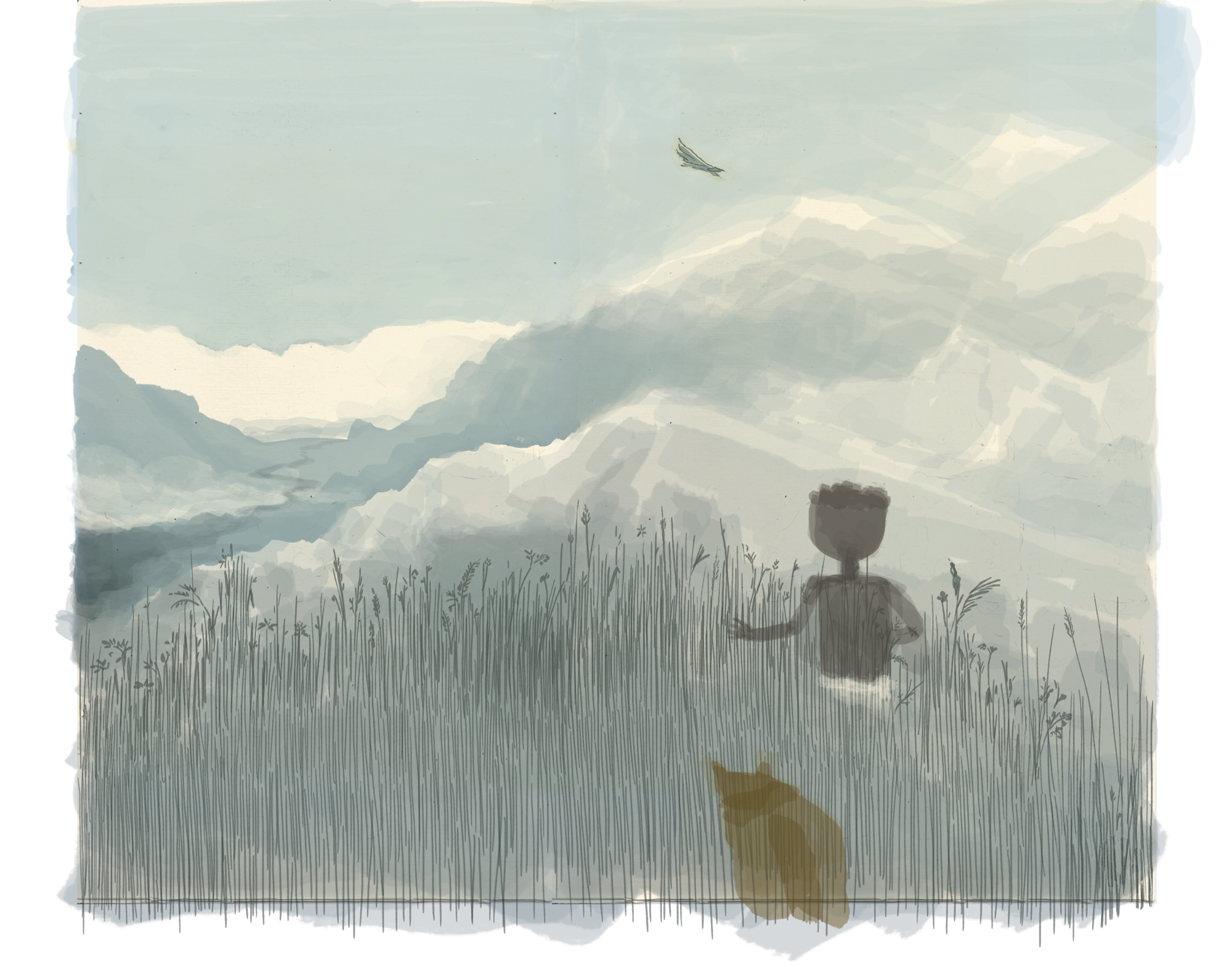 "Eliador y el viaje de regreso" cuenta con las ilustraciones de Carlos Manuel Díaz, que, por medio de diferentes técnicas artísticas, logra plasmar la suavidad, el ensueño y la nostalgia de este libro que, a su vez, nos habla de cambio, renovación y la comprensión acerca de nuestra propia existencia.