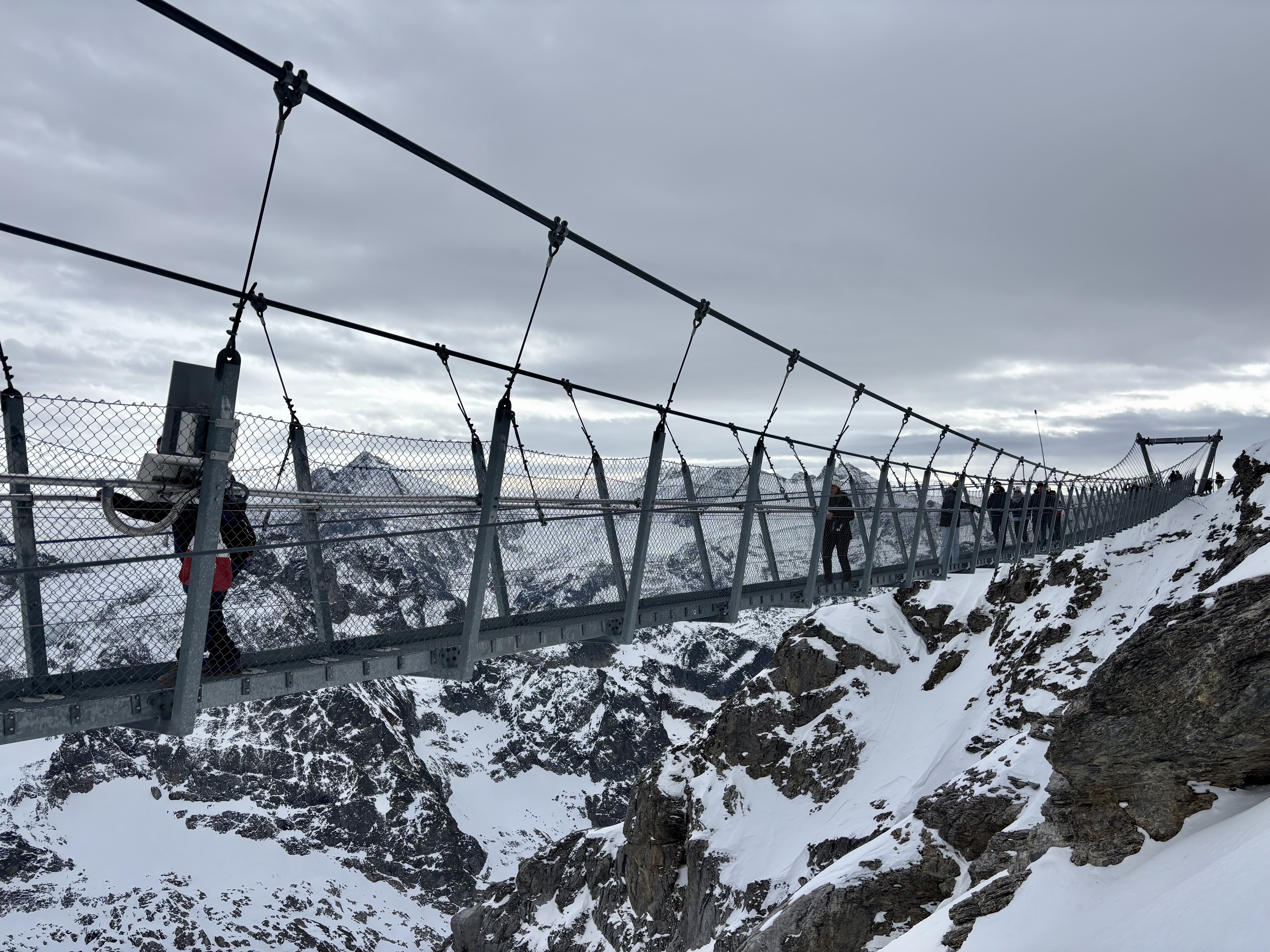 Turismo en Suiza, Engelberg, Titlis, puente colgante más alto de Europa