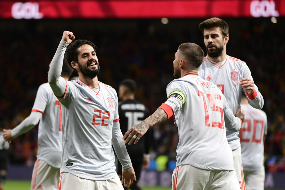 España aplastó a una Argentina sin Messi en Madrid