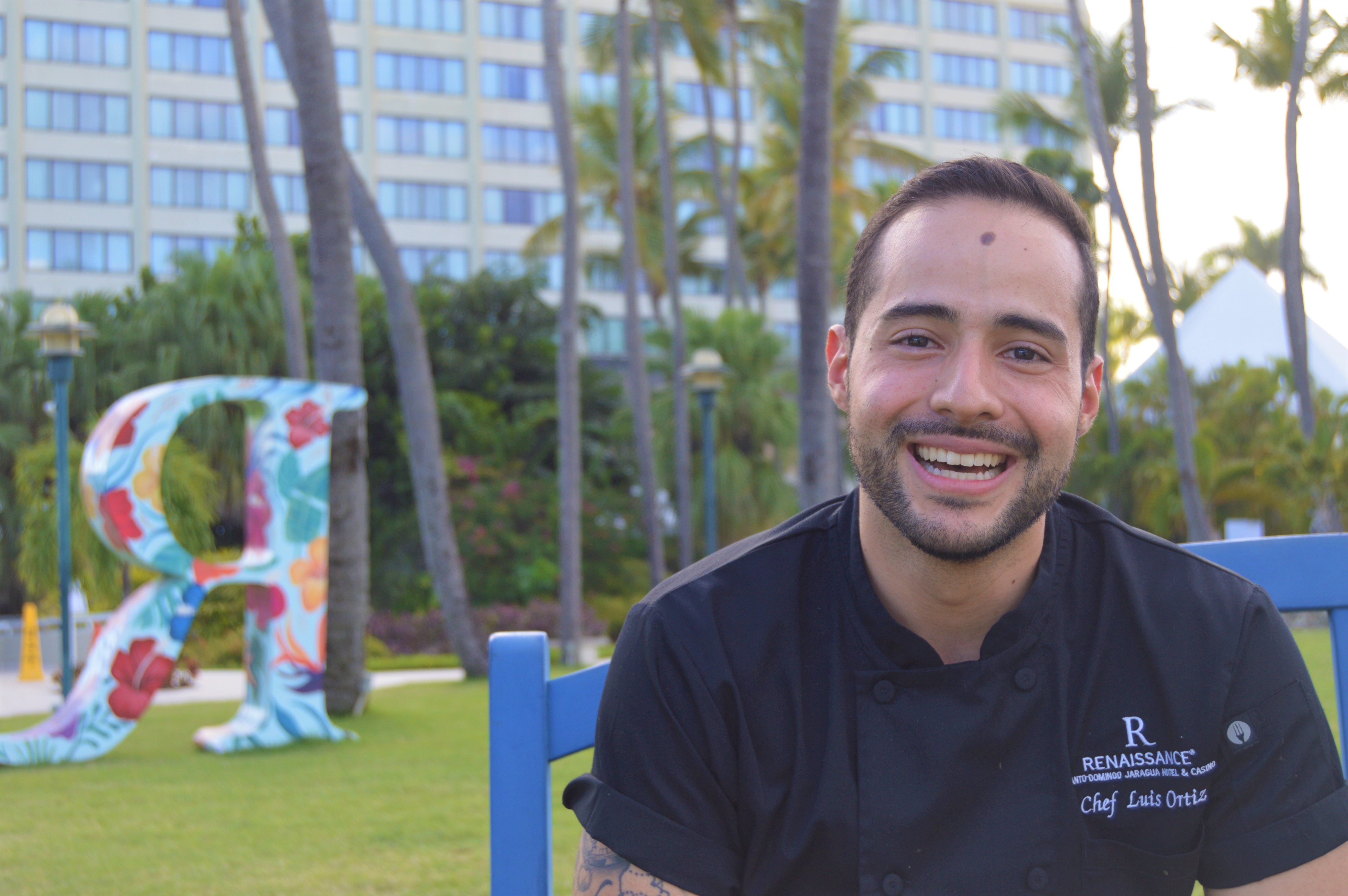 Luis Ortiz, nuevo chef ejecutivo del Renaissance Jaragua Santo Domingo Hotel & Casino.