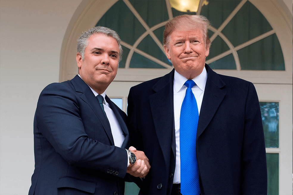 «Presidente Márquez», así nombró la cuenta de Twitter de La Casa Blanca a Iván Duque