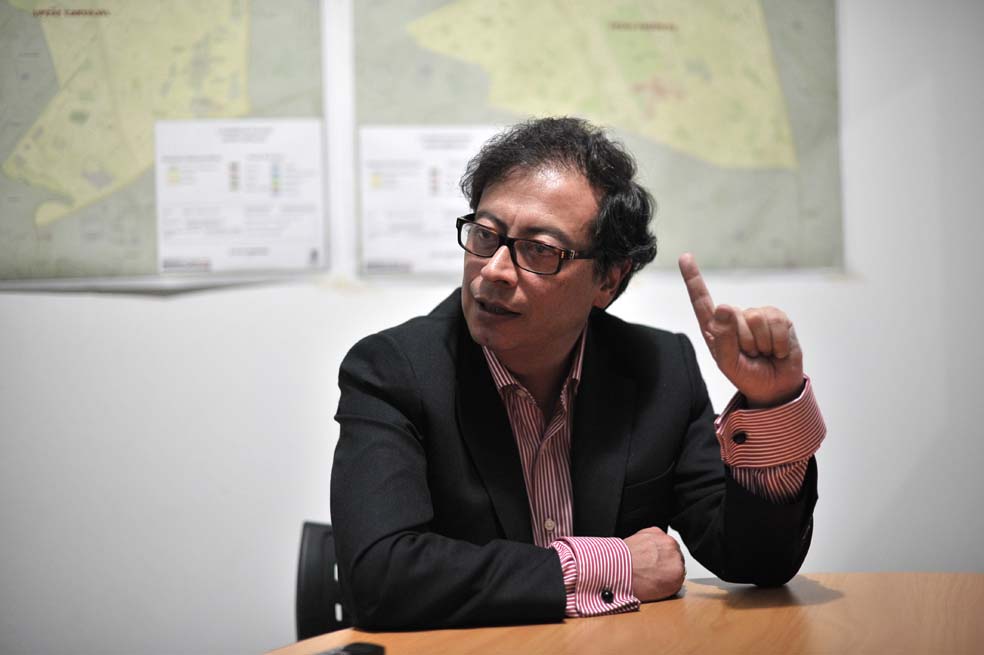 Esta fue la última entrevista de Petro como alcalde de Bogotá