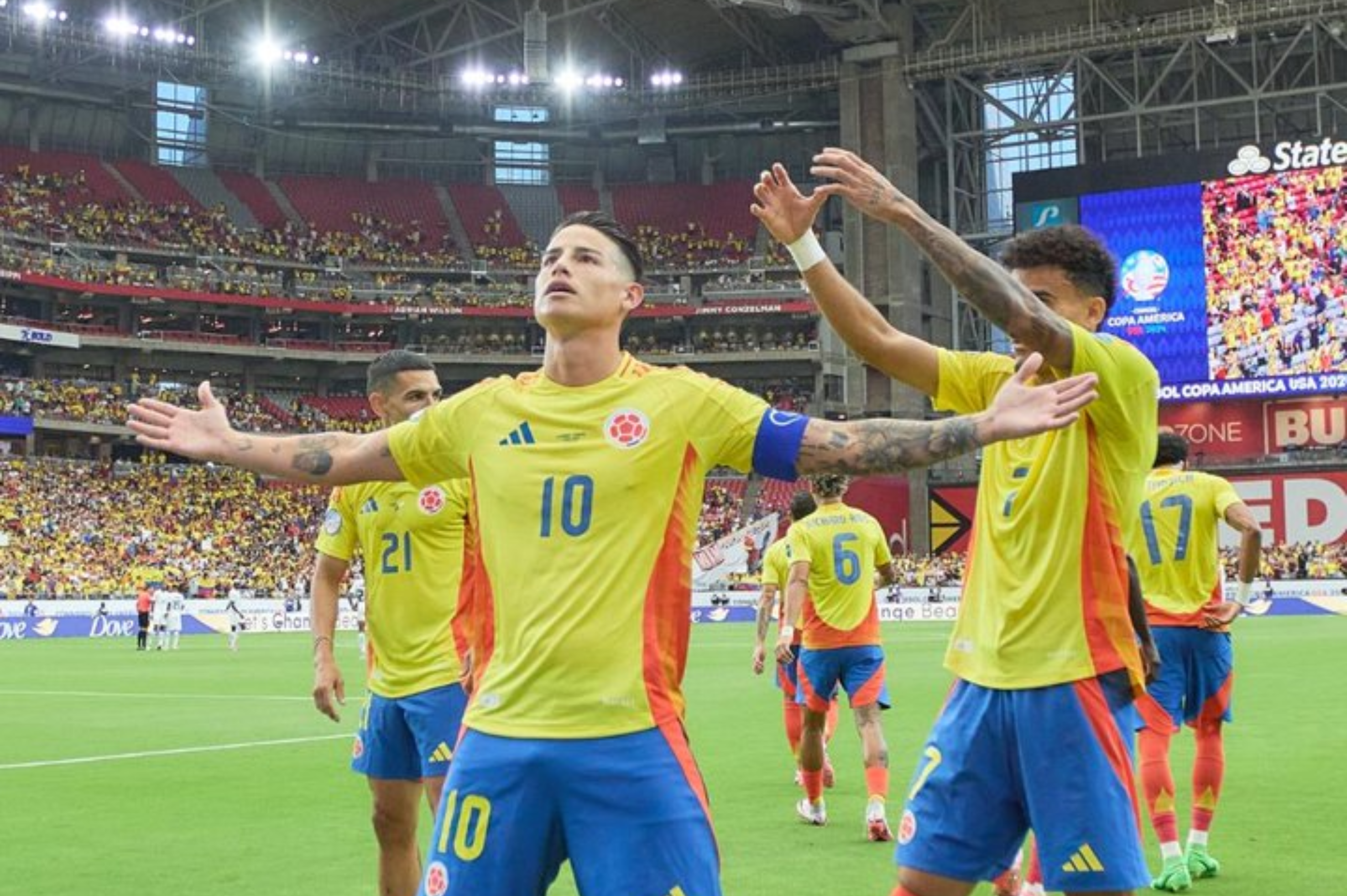 La reivindicación de James Rodríguez con Colombia en la Copa América
