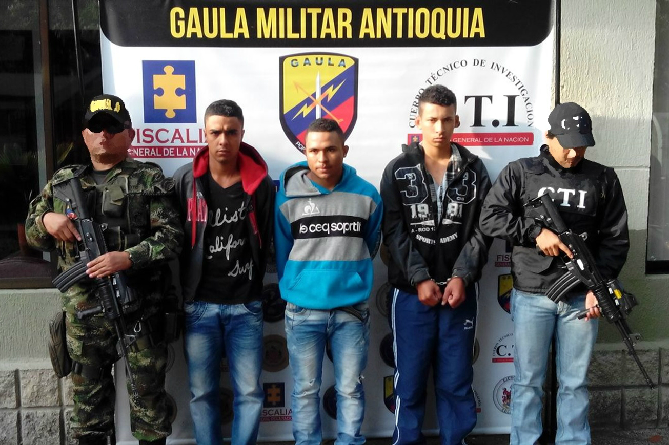 Capturados secuestradores de una menor de 10 años en Antioquia