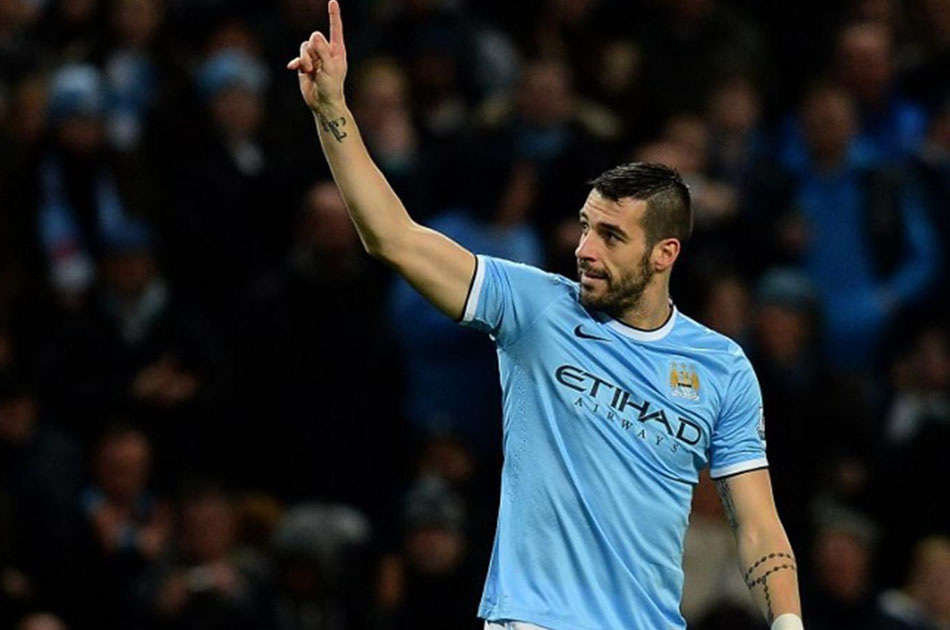 Manchester City cedió a Álvaro Negredo al Valencia