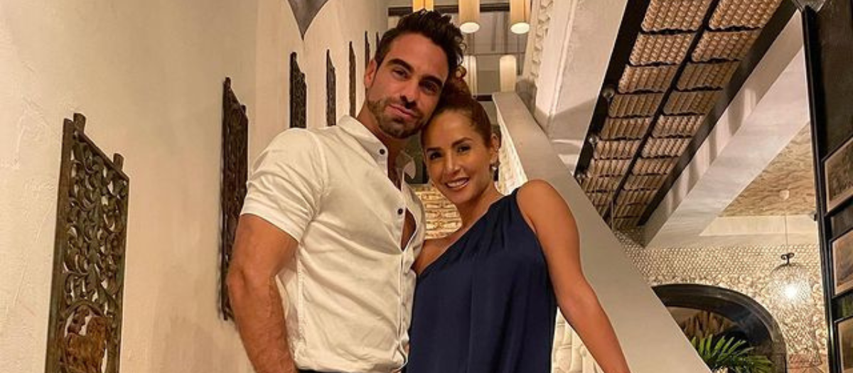 Derroche de amor: Carmen Villalobos y su novio dieron su primera entrevista juntos