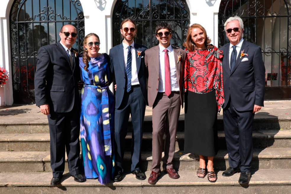 Así fue el matrimonio del cantante Esteman y el actor mexicano Jorge Caballero
