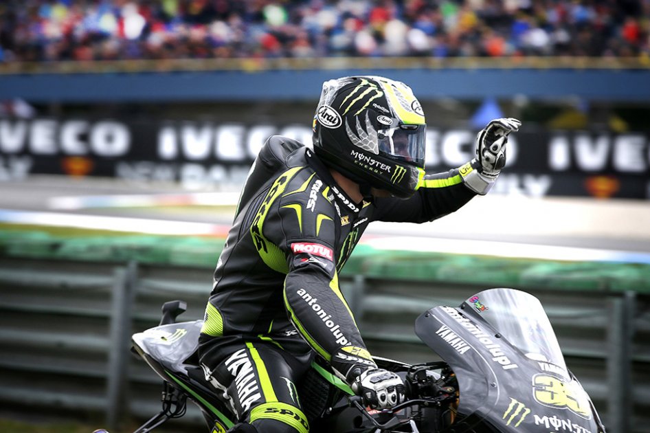 Cal Crutchlow logró la pole en el Gran Premio de Holanda de Moto GP