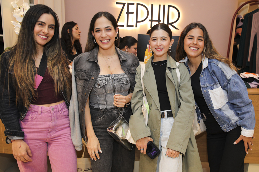 María Barajas, Estefanía Cartagena, María Manuela Gómez y Camila Osorio