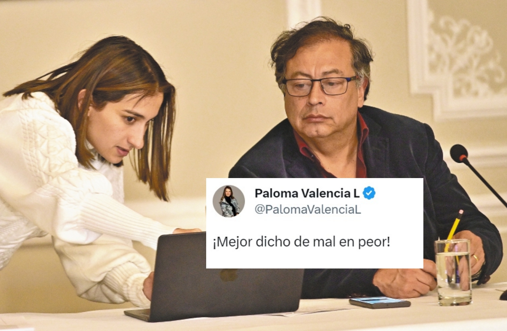 “De mal en peor”: oposición rechaza posible regreso de Laura Sarabia al Gobierno