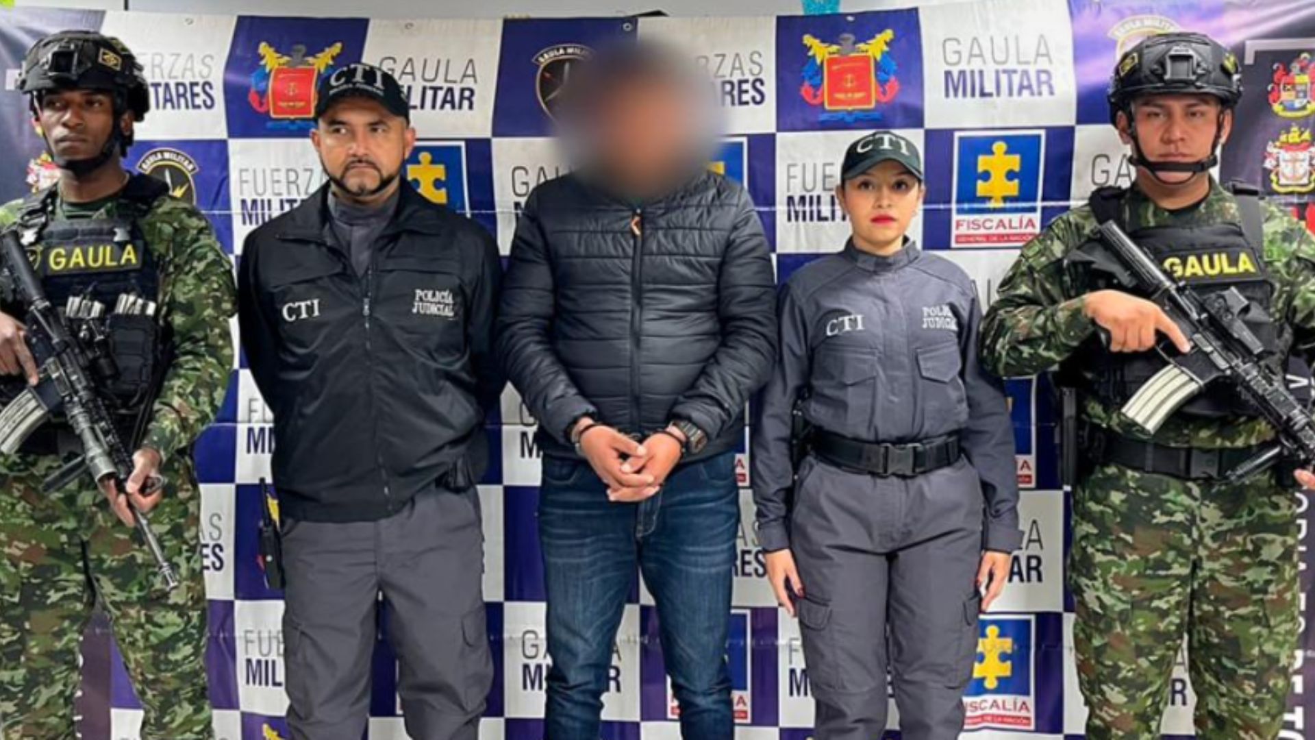 Capturan en Usme a ‘Alex Primo’ presunto traficante de armas de las disidencias
