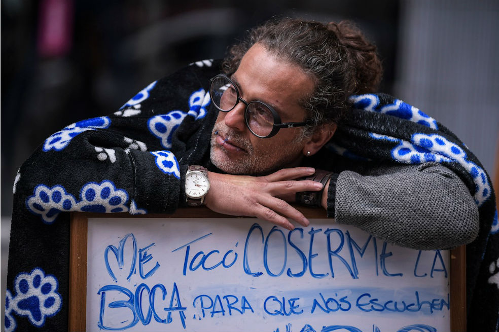 Fitzgerald dice que la huelga se terminará cuando el Gobierno Duque acceda a una negociación para mejorar la calidad de vida de los artistas en Colombia.