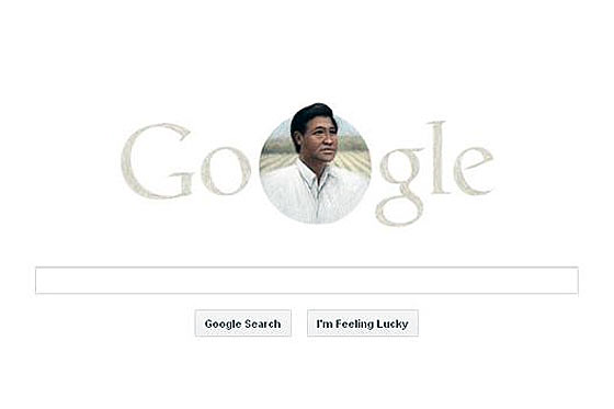 Logo con imagen de César Chávez en buscador de Google causa polémica