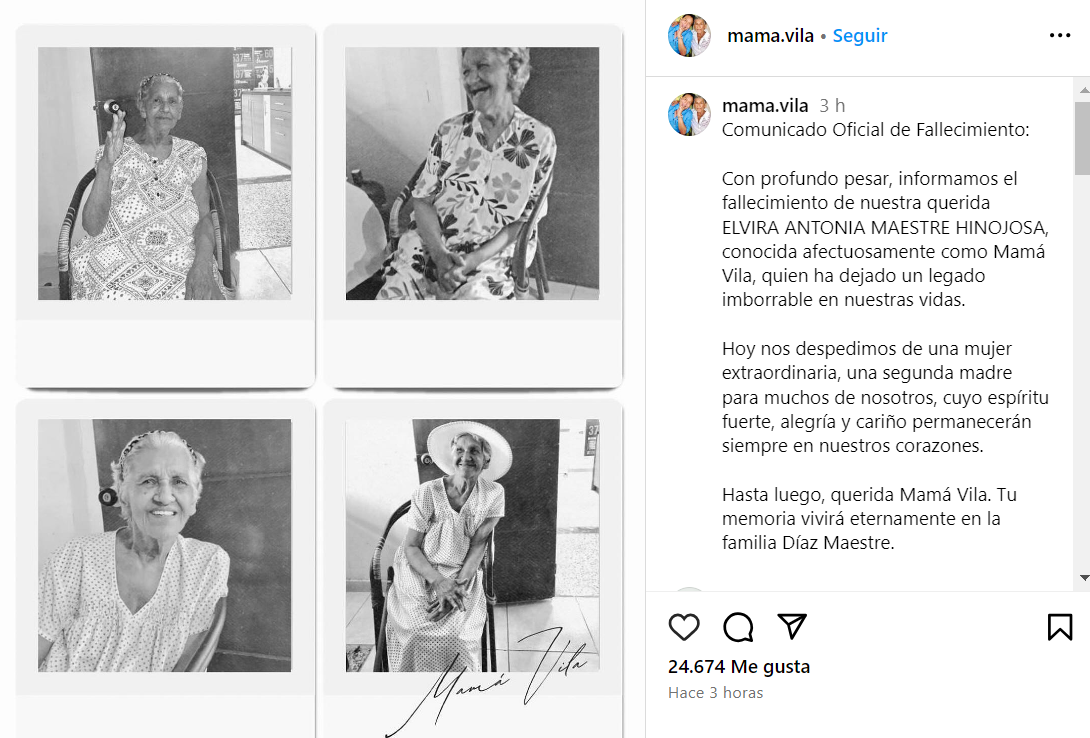 Mamá de Diomedes Díaz