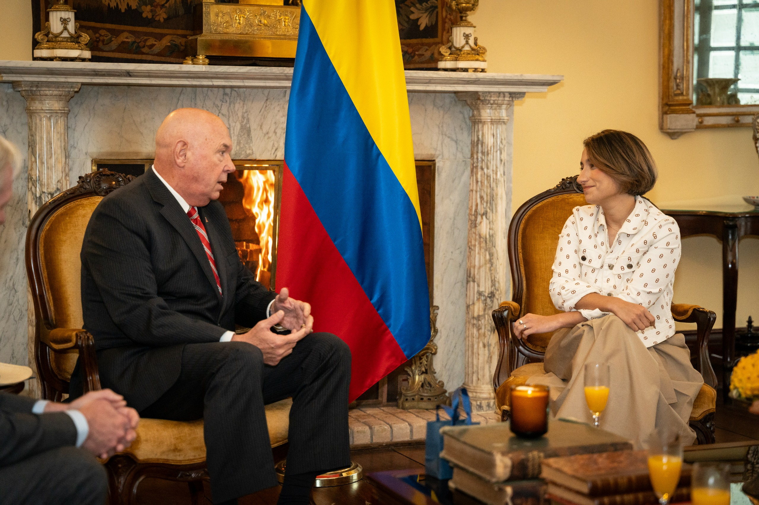 Sarabia se reunió con encargado de negocios de EE.UU. en Colombia en medio de tensiones