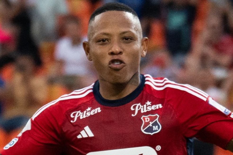 Jhon Vásquez anotó el tanto con el que Independiente Medellín venció al Atlético Bucaramanga.