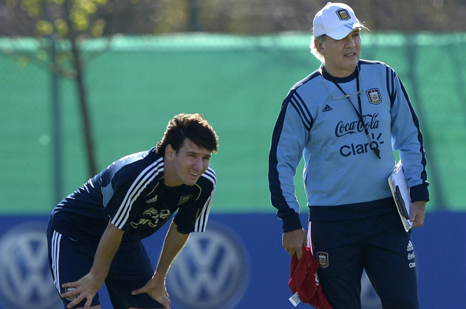 Alejandro Sabella confiesa que con Messi habla poco