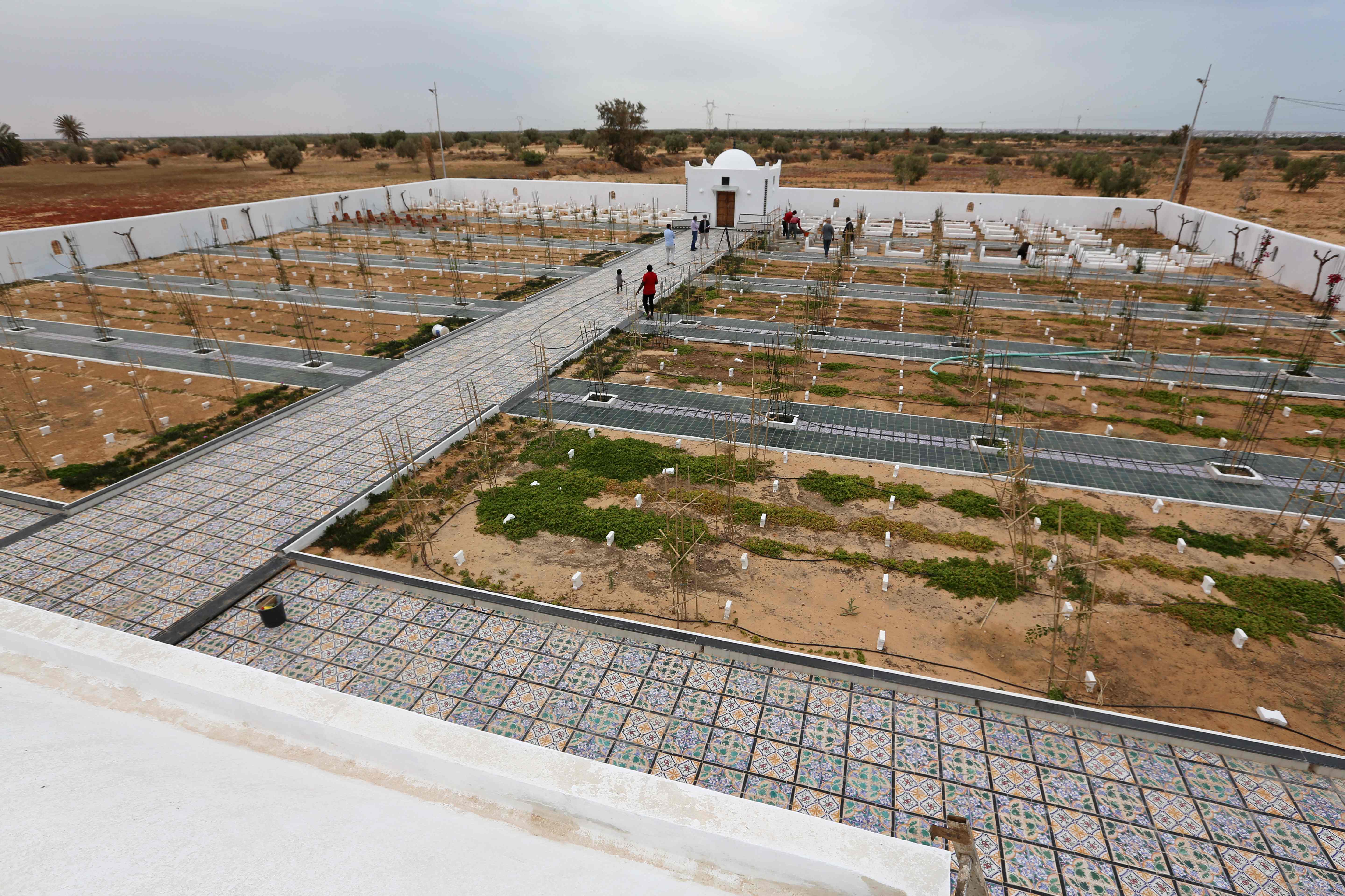 Así es el cementerio en Túnez para migrantes que murieron intentando llegar a Europa