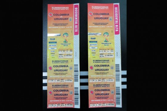Advierten por boletería falsa para juego Colombia-Uruguay