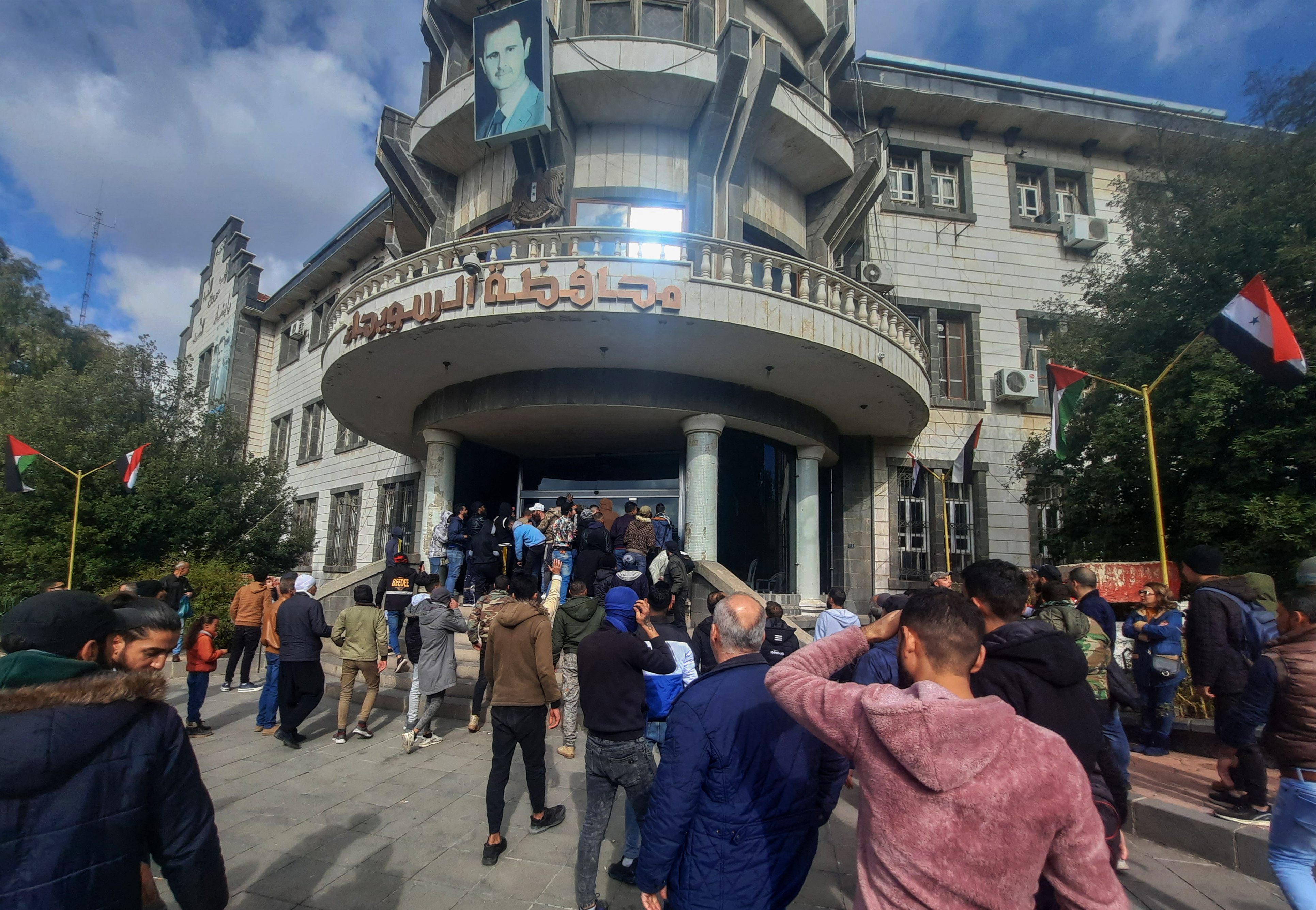 Protestas en Siria dejan dos muertos y cuatro heridos