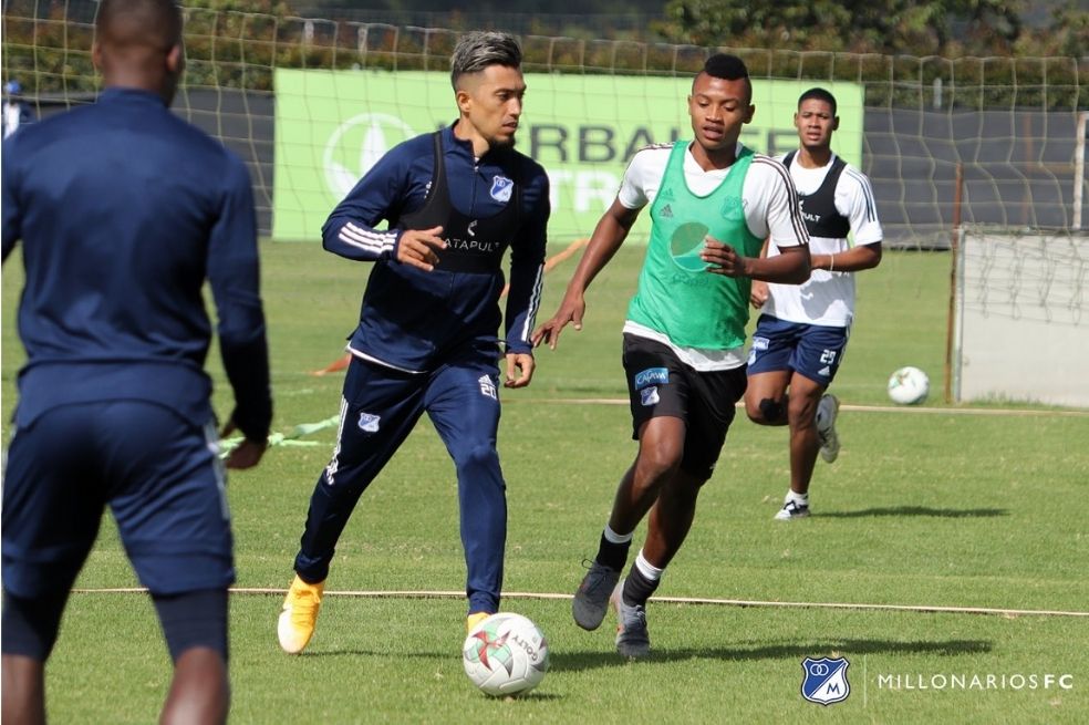 Fernando Uribe ya se entrena con Millonarios