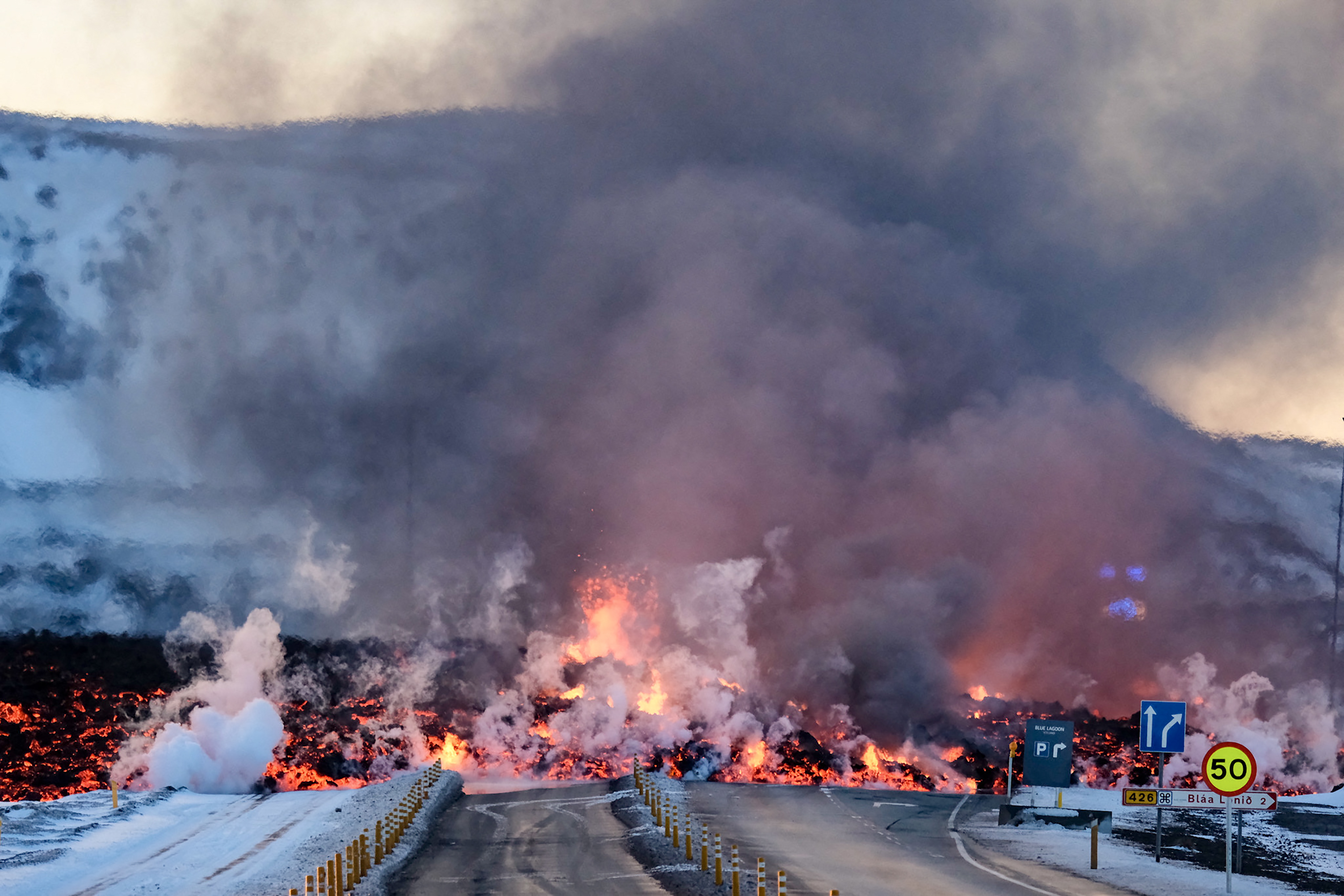 Nueva erupción volcánica en Islandia, la tercera desde diciembre
