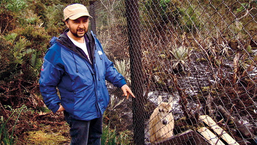 Orlando Feliciano, defensor de la fauna silvestre