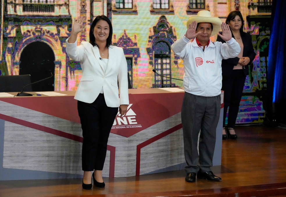 Semana clave para elecciones en Perú: ¿Keiko Fujimori o Pedro Castillo?