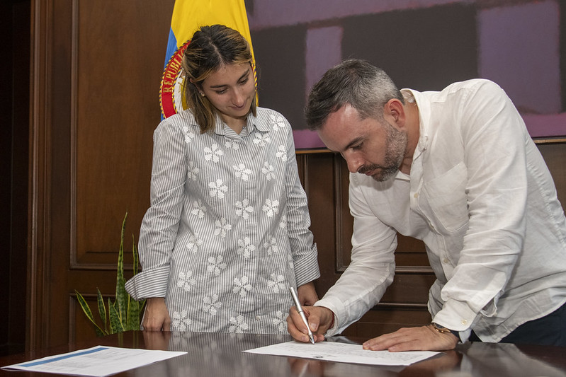 Guillermo Gómez se posesionó como secretario de Comunicaciones de Presidencia