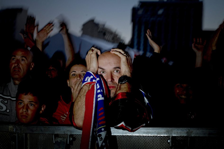 Desolación rojiblanca